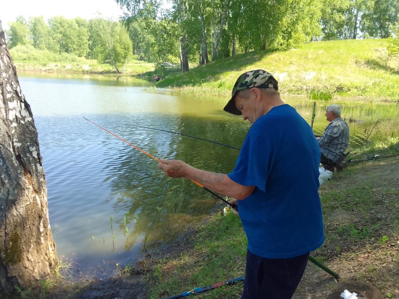 Личное первенство Косихинского района по рыбной ловле на открытой воде на поплавочную удочку среди людей с ограниченными возможностями здоровья.